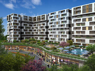 CCT 150 Project in Beylikduzu, CCT INVESTMENTS CCT INVESTMENTS Casas modernas