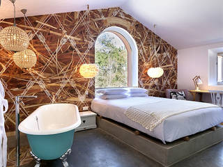 Luz Charming Houses _ Boutique Hotel, SegmentoPonto4 SegmentoPonto4 Country style bedroom