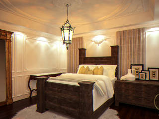 Recamara Chic, Taller 03 Taller 03 Eclectic style bedroom Wood White