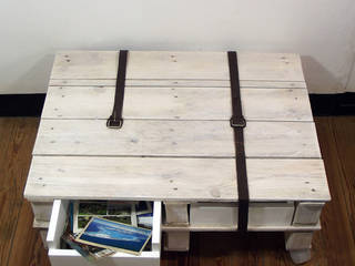 travelling with pallets, simona ricci creative interiors simona ricci creative interiors 客廳