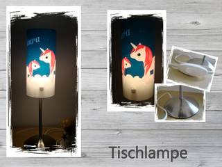 Kinderzimmer Tischlampe, CreaDesign CreaDesign Eklektik Çocuk Odası