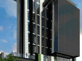 TORRE 514, TREVINO.CHABRAND | Architectural Studio TREVINO.CHABRAND | Architectural Studio Rumah Modern