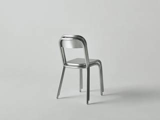 Aluminium Chair, YOTA KAKUDA DESIGN YOTA KAKUDA DESIGN Espaços comerciais