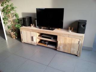 Bauholz Möbel - TV-Schrank, Exklusiv Dutch Design Exklusiv Dutch Design Modern living room