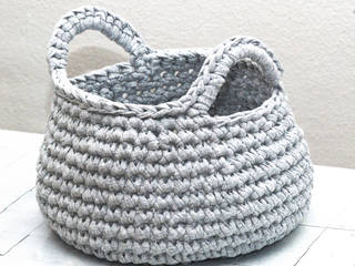 Erdtöne, em.do nordic style em.do nordic style Living room Cotton Red