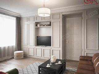 Espaços de trabalho clássicos por Дизайн студия Ольги Кондратовой Clássico