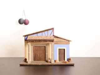 Navidad en 400sillas, 400sillas 400sillas Country style houses Wood Wood effect