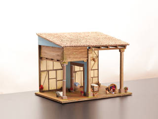 Navidad en 400sillas, 400sillas 400sillas Country style houses Wood Wood effect