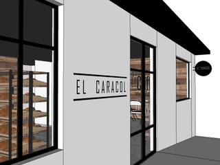 Panadería El Caracol, Taller 03 Taller 03 Commercial spaces آئرن / اسٹیل White