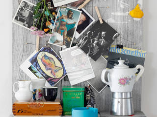 upcycling & objets trouves, christian hacker fotodesign christian hacker fotodesign Cocinas minimalistas Derivados de madera Blanco Muebles de cocina
