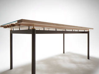 Ostinato seriese Dining Table, MOCTAVE MOCTAVE モダンデザインの ダイニング