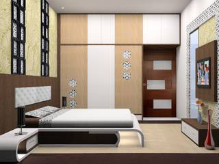 Bed Room, Suthar Interior & architecture Suthar Interior & architecture غرفة نوم خشب Wood effect