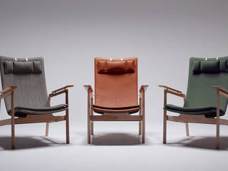 Becarre Lounge Chair, MOCTAVE MOCTAVE モダンデザインの リビング