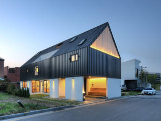 One Roof House, mlnp architects mlnp architects 모던스타일 주택