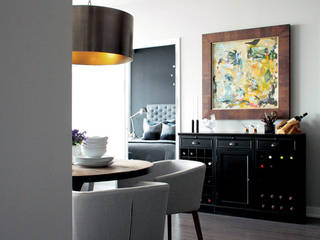 Appaprtement, 2013, ANNA DUVAL ANNA DUVAL Modern dining room Grey
