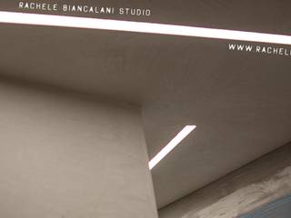 we love led lighting Rachele Biancalani Studio Bagno in stile industriale