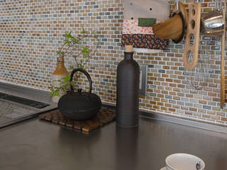 勝どきマンションリフォーム, ヤマトヒロミ設計室 ヤマトヒロミ設計室 Scandinavian style kitchen