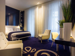 HOTEL PORTUGAL, JRBOTAS Design & Home Concept JRBOTAS Design & Home Concept Powierzchnie handlowe