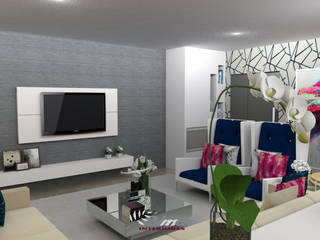 Habitação Unifamiliar, Palma Interiores Palma Interiores Modern living room