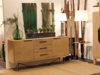 Aparadores, Añil Diseño Añil Diseño Koridor & Tangga Gaya Industrial Kayu Wood effect