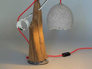 Tischlampe Decem - Upcycling von LuxUnica, LuxUnica - Upcycling-Kunst LuxUnica - Upcycling-Kunst WohnzimmerBeleuchtung