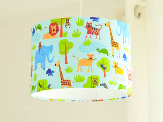 Lampenschirm Tiere Afrika, Lieblings-Lampenschirme Lieblings-Lampenschirme Classic style nursery/kids room Cotton Red