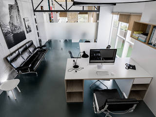 Офис для руководителя в стиле ЭКО, Mebius Group Mebius Group Ruang Komersial