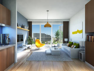 CCT 157 Project in Bahcesehir, CCT INVESTMENTS CCT INVESTMENTS Modern Bedroom