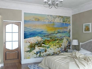 Дизайн студия Александра Скирды ВЕРСАЛЬПРОЕКТ Bedroom