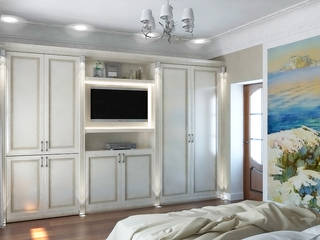 Дизайн студия Александра Скирды ВЕРСАЛЬПРОЕКТ Bedroom