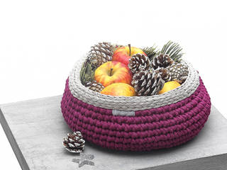 X-MAS, em.do nordic style em.do nordic style Living room Cotton Red