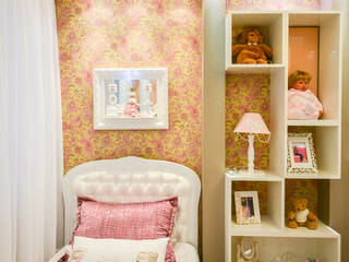 Quarto Menina 2 - Mostra Baby Dreams House, Heller Arquitetura e Interiores Heller Arquitetura e Interiores Nursery/kid’s room