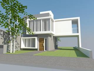VIVIENDA UNIFAMILIAR , J Y J proyectos de Arquitectura J Y J proyectos de Arquitectura Casas modernas