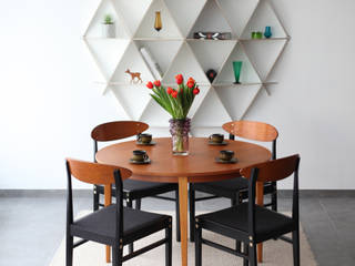 Futuristische Wandregale für moderne Wohnräume, Baltic Design Shop Baltic Design Shop Moderne Wohnzimmer Holz Weiß