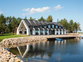 Hafengebäude an der Ostsee , Baltic Design Shop Baltic Design Shop Houses