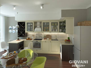 Звездный городок , Giovani Design Studio Giovani Design Studio Scandinavian style kitchen