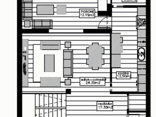 Vivienda en Churriana, Granada, Estudio de arquitectura Blas Blanco Marín Estudio de arquitectura Blas Blanco Marín Minimalistyczna jadalnia