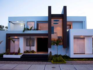 homify Casas estilo moderno: ideas, arquitectura e imágenes Blanco