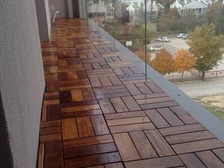 BALKON DECK KAPLAMA , Blue Home Blue Home Patios Engineered Wood Transparent