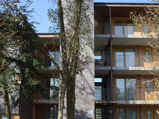 36 appartementen Da Costa Dieren, Dick van Aken Architectuur Dick van Aken Architectuur Casas modernas