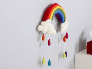 Rainbow Mobile, bunt bunt Cuartos infantiles de estilo moderno