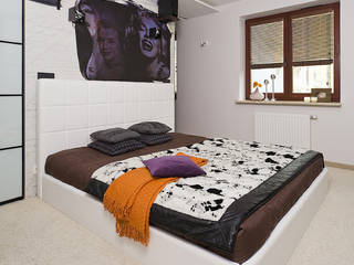 Z japońskim akcentem, ZIZI STUDIO Magdalena Latos ZIZI STUDIO Magdalena Latos Modern style bedroom