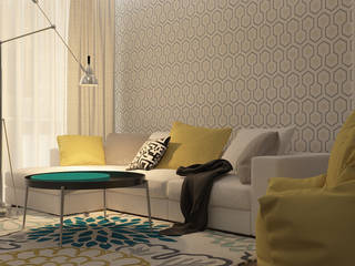 Деликатный латте, CO:interior CO:interior Minimalist living room