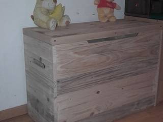 coffre a jouets, Palcreassion Palcreassion Nursery/kid's roomStorage Kayu Wood effect