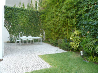 Casa en Lisboa, Estudio Marta Byrne Paisajismo Estudio Marta Byrne Paisajismo Jardines modernos