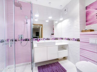 mieszkanie na Felinie Lublin, Auraprojekt Auraprojekt Modern Bathroom