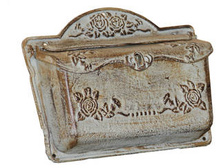 Mediterrane Briefkästen, Rimini Baustoffe GmbH Rimini Baustoffe GmbH 地中海風 庭 鉄/鋼