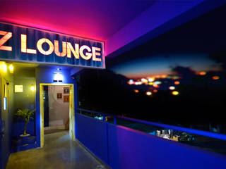 Z-LOUNGE, Priyanka Arjun and Associates Priyanka Arjun and Associates مساحات تجارية النحاس / برونزية / نحاس