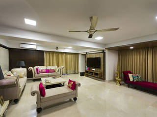 Agarwal Residence, Spaces and Design Spaces and Design Modern living room