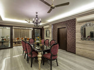 Kumar Residence, Spaces and Design Spaces and Design Modern dining room